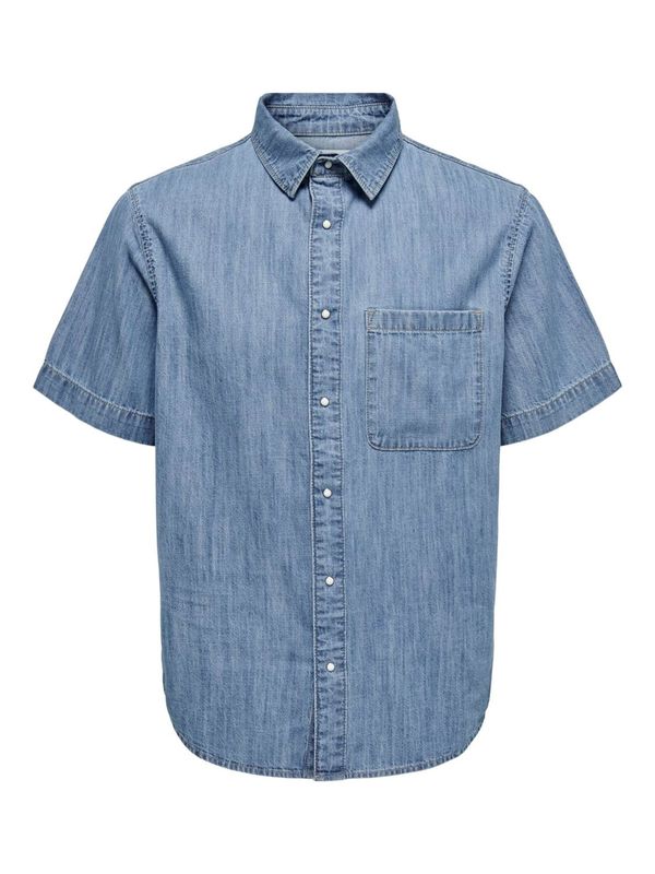 Only & Sons Only & Sons Košulja 'STEEN'  plavi traper