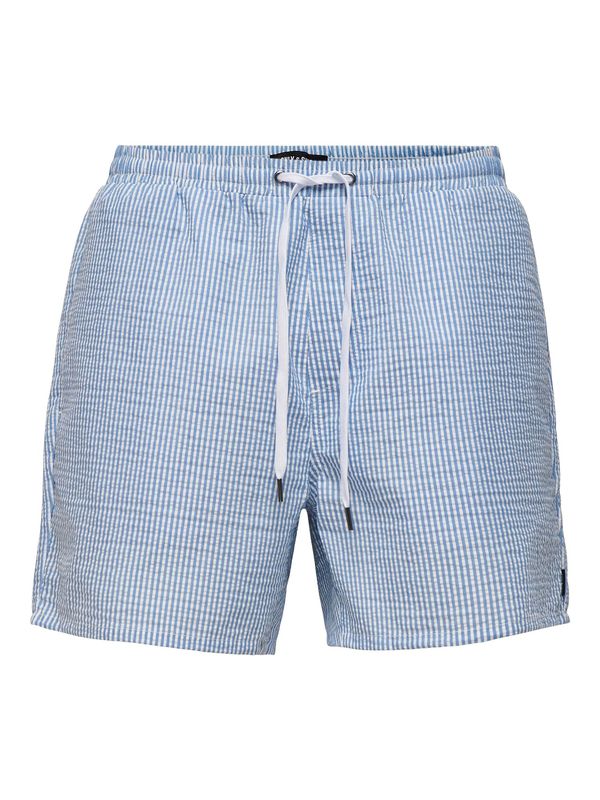 Only & Sons Only & Sons Kupaće hlače 'ONSTED'  kraljevsko plava / bijela