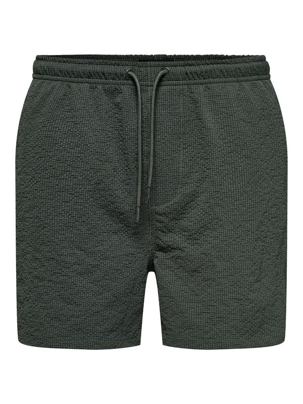 Only & Sons Only & Sons Kupaće hlače 'ONSTED'  tamo siva