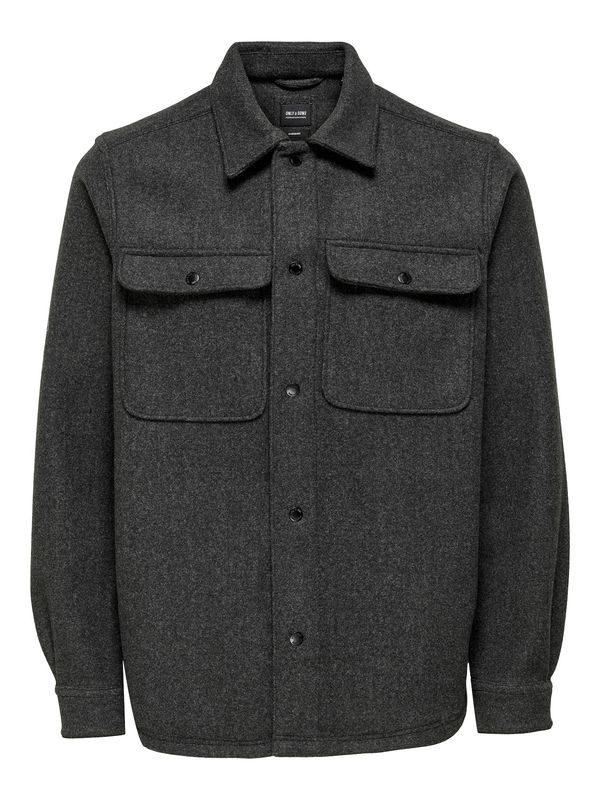Only & Sons Only & Sons Prijelazna jakna 'Ash'  crna