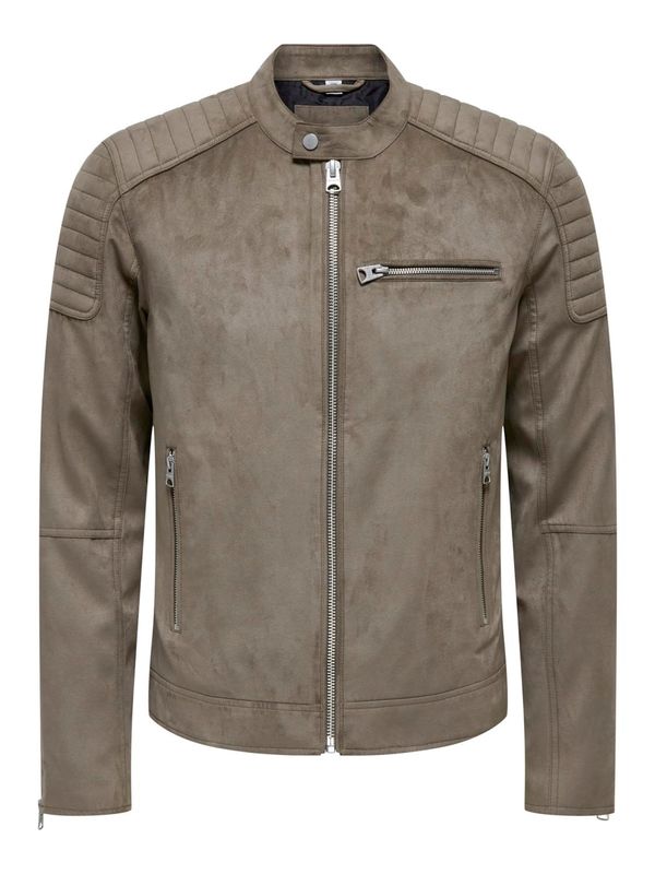 Only & Sons Only & Sons Prijelazna jakna 'ONSGUS'  taupe siva