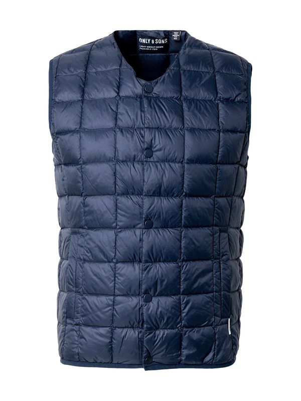 Only & Sons Only & Sons Prsluk 'ONSGAVIN'  tamno plava