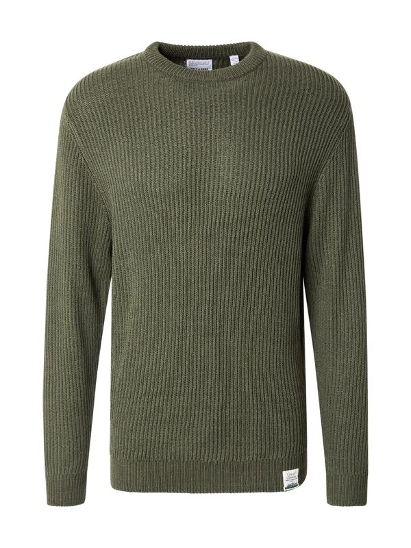 Only & Sons Only & Sons Pulover 'ONSFERGAL'  maslinasta