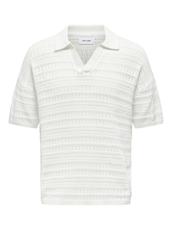 Only & Sons Only & Sons Pulover 'ONSGRAYSON'  bijela