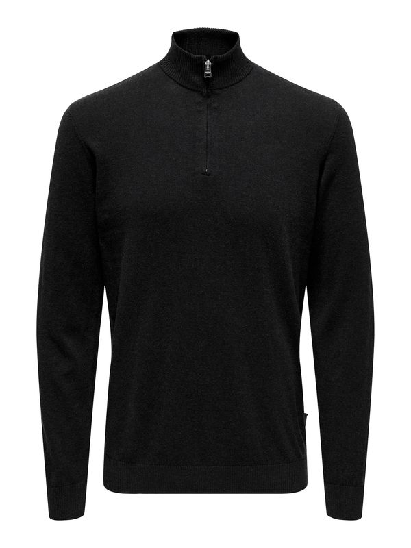 Only & Sons Only & Sons Pulover 'ONSLOUI'  crna