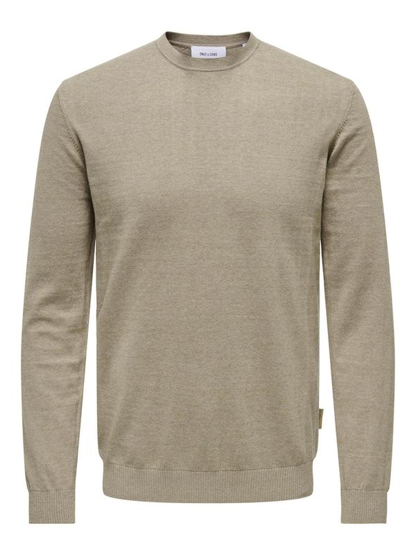 Only & Sons Only & Sons Pulover 'ONSLoui'  tamno bež