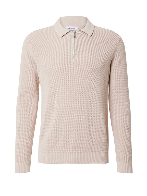 Only & Sons Only & Sons Pulover 'ONSMatteo'  bež siva