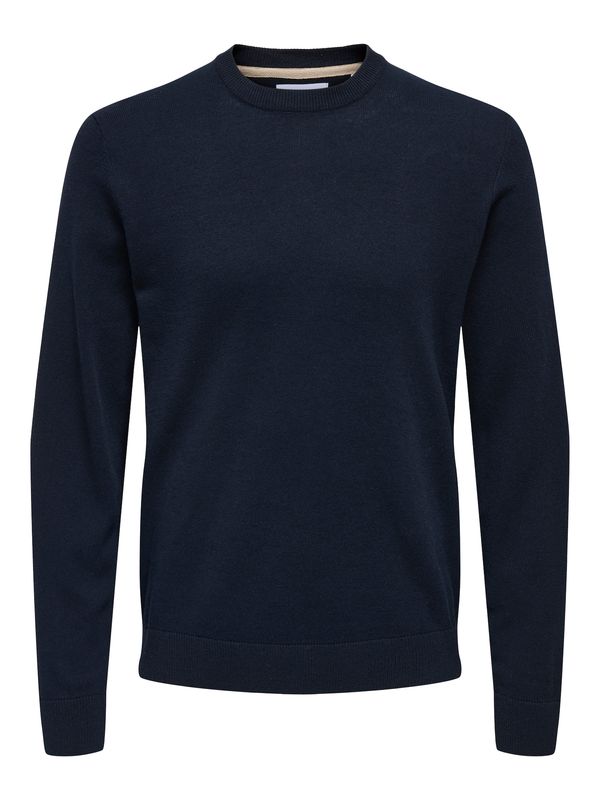 Only & Sons Only & Sons Pulover 'ONSREX'  safirno plava