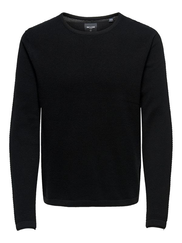 Only & Sons Only & Sons Pulover 'Panter'  crna