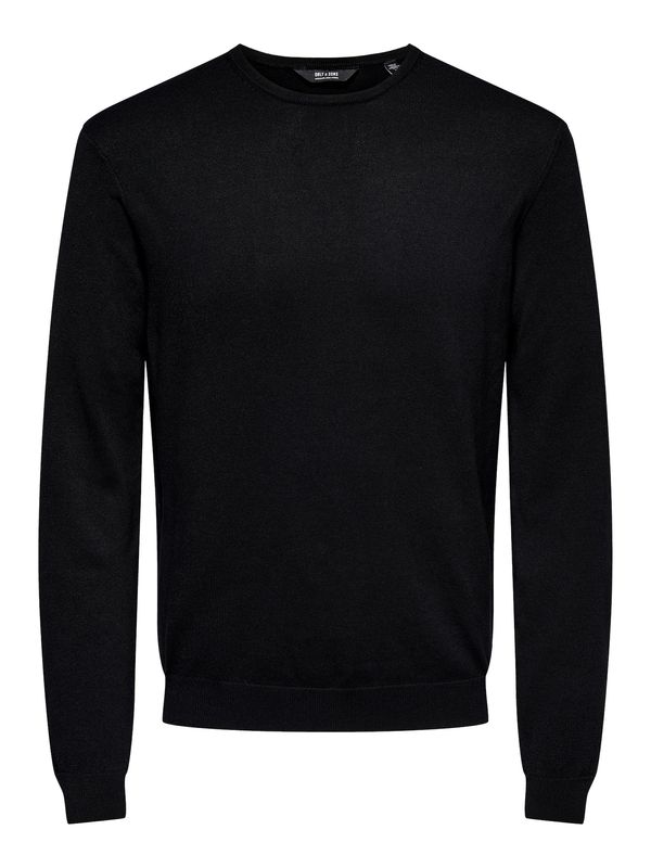 Only & Sons Only & Sons Pulover 'Wyler'  crna