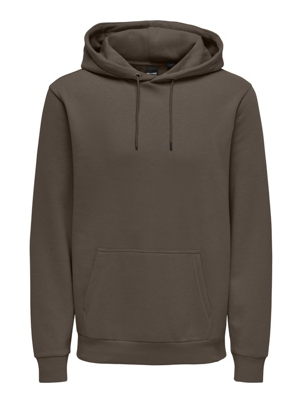 Only & Sons Only & Sons Sweater majica 'ONSCERES'  čokolada