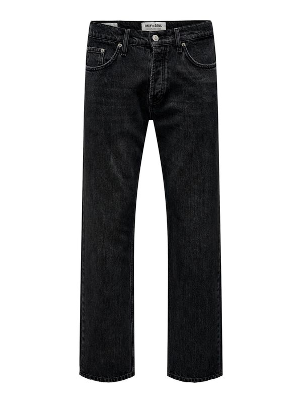 Only & Sons Only & Sons Traperice 'Edge'  crni traper