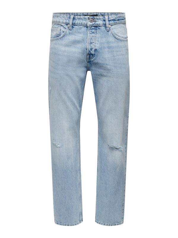 Only & Sons Only & Sons Traperice 'Edge'  plavi traper