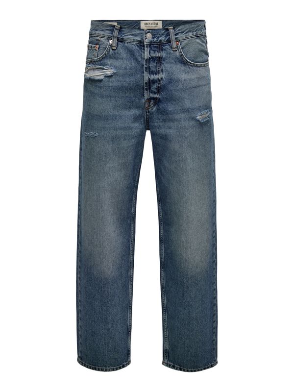 Only & Sons Only & Sons Traperice 'Five'  plavi traper