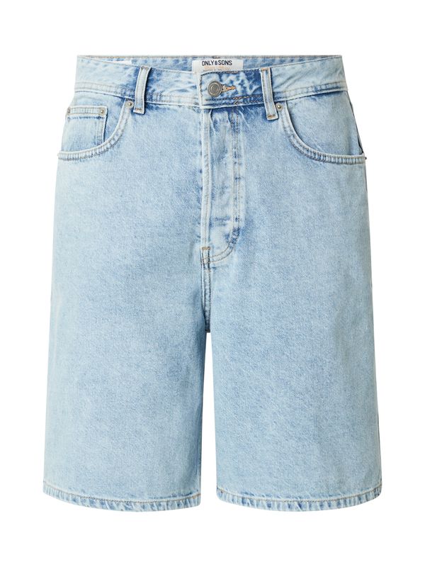Only & Sons Only & Sons Traperice 'ONSFADE'  plavi traper