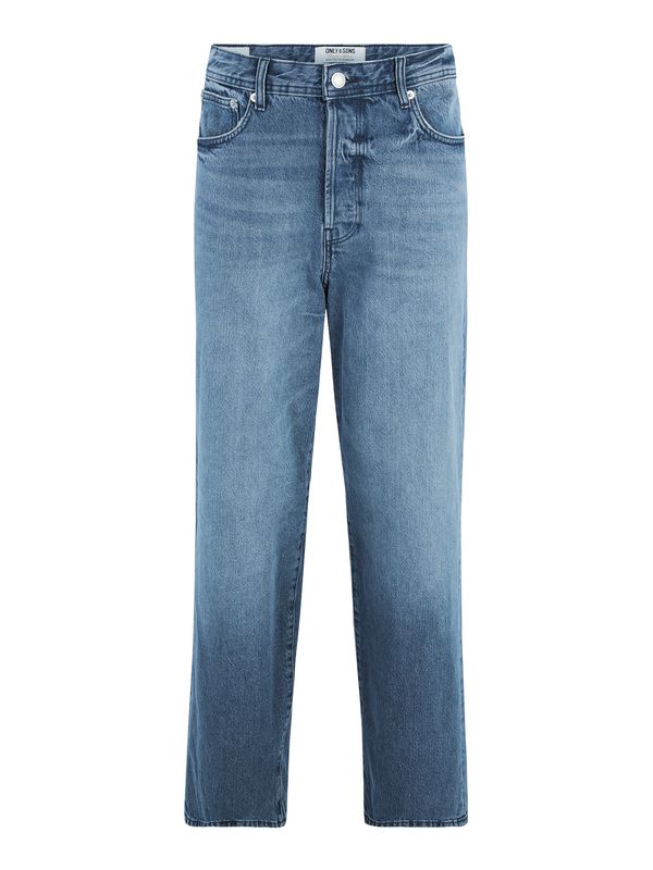 Only & Sons Only & Sons Traperice 'ONSFADE'  plavi traper