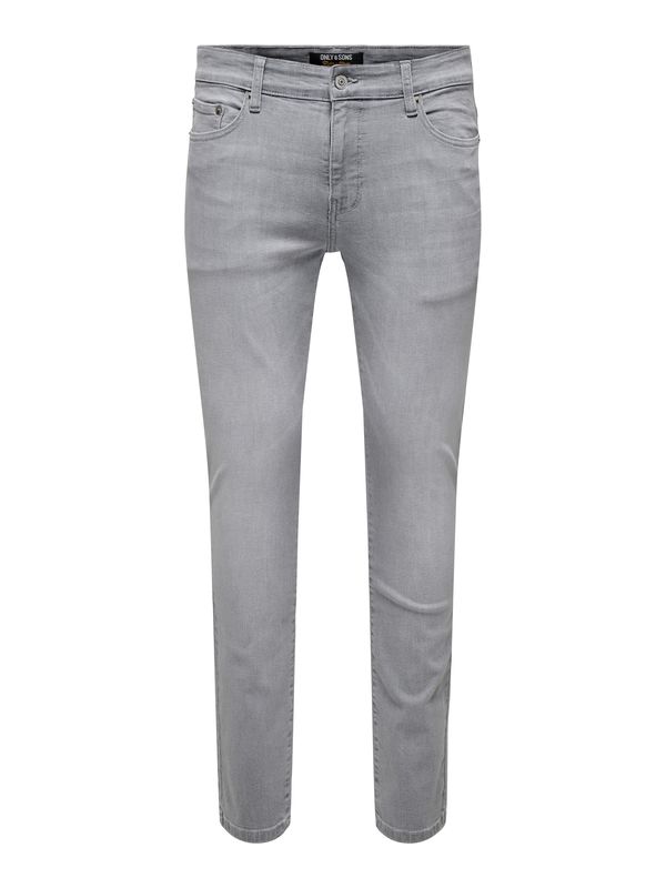 Only & Sons Only & Sons Traperice 'ONSWeft'  sivi traper