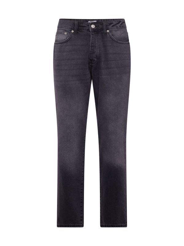 Only & Sons Only & Sons Traperice 'ONSYOKE'  crna melange