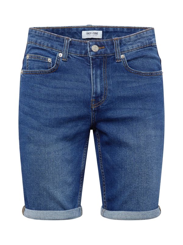 Only & Sons Only & Sons Traperice 'PLY 9288'  plavi traper