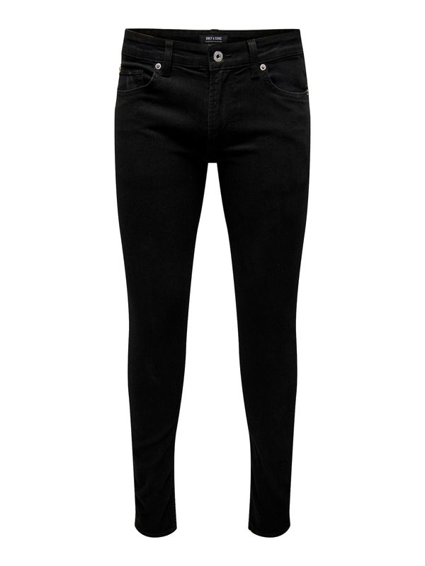 Only & Sons Only & Sons Traperice 'Warp'  crni traper