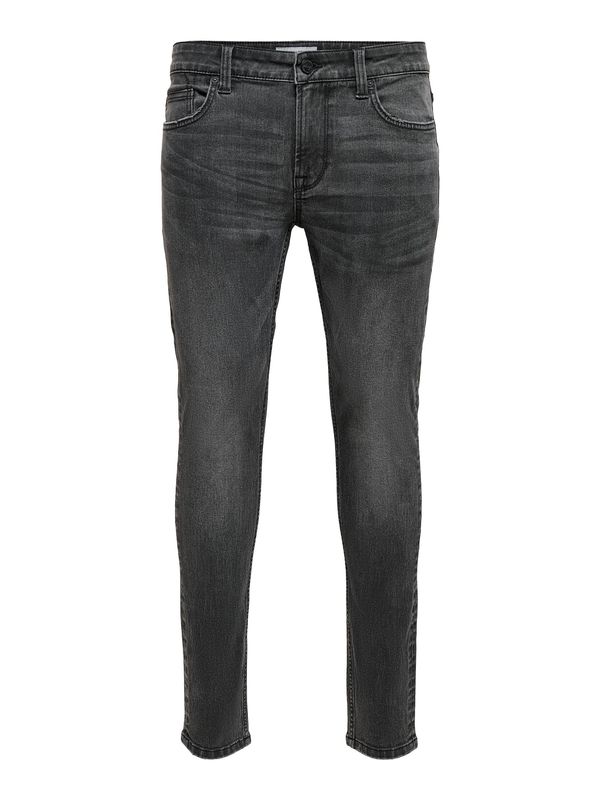 Only & Sons Only & Sons Traperice 'Warp'  crni traper