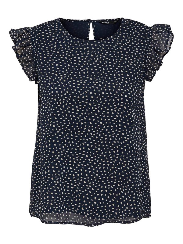 ONLY ONLY Bluza 'Ann'  morsko plava / bijela