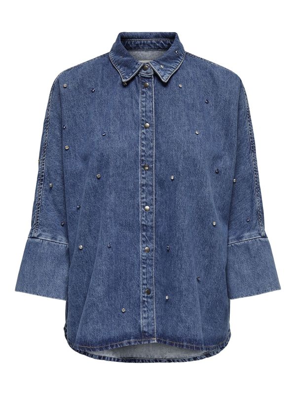 ONLY ONLY Bluza 'GRACE'  plavi traper