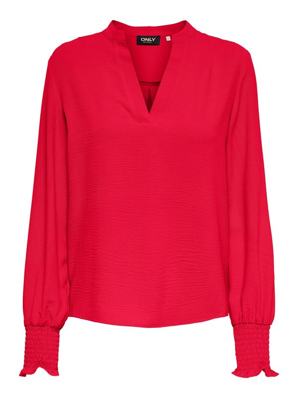 ONLY ONLY Bluza 'ONLMETTE'  klasično crvena