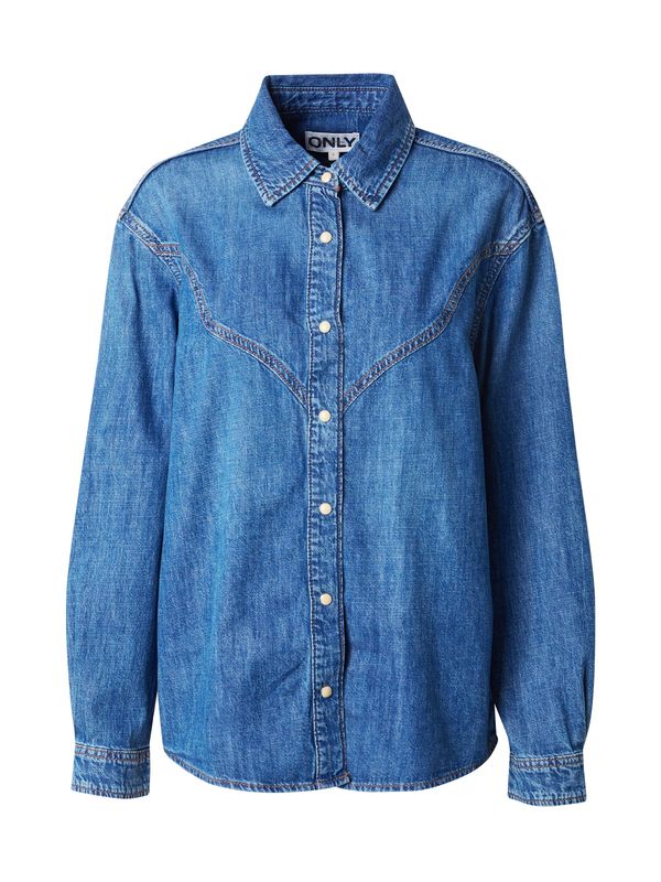 ONLY ONLY Bluza 'ONLSEVIGNY'  plavi traper