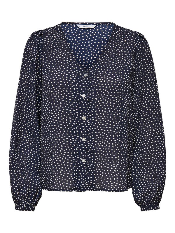 ONLY ONLY Bluza 'Sonja'  noćno plava / bijela