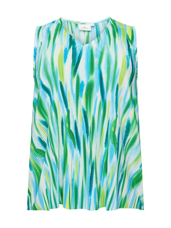 ONLY Carmakoma ONLY Carmakoma Bluza 'LISSETA'  plava / zelena