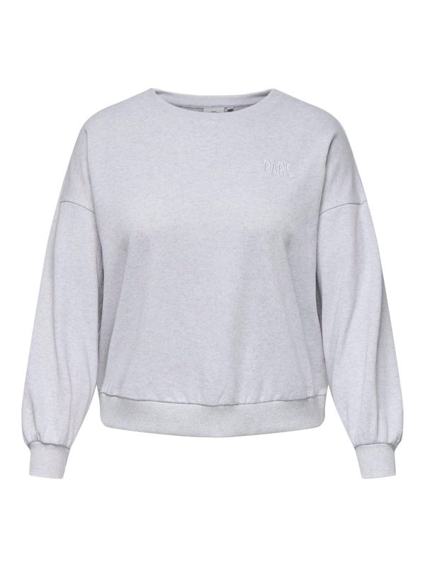 ONLY Carmakoma ONLY Carmakoma Sweater majica  azur / svijetlosiva / roza / crvena
