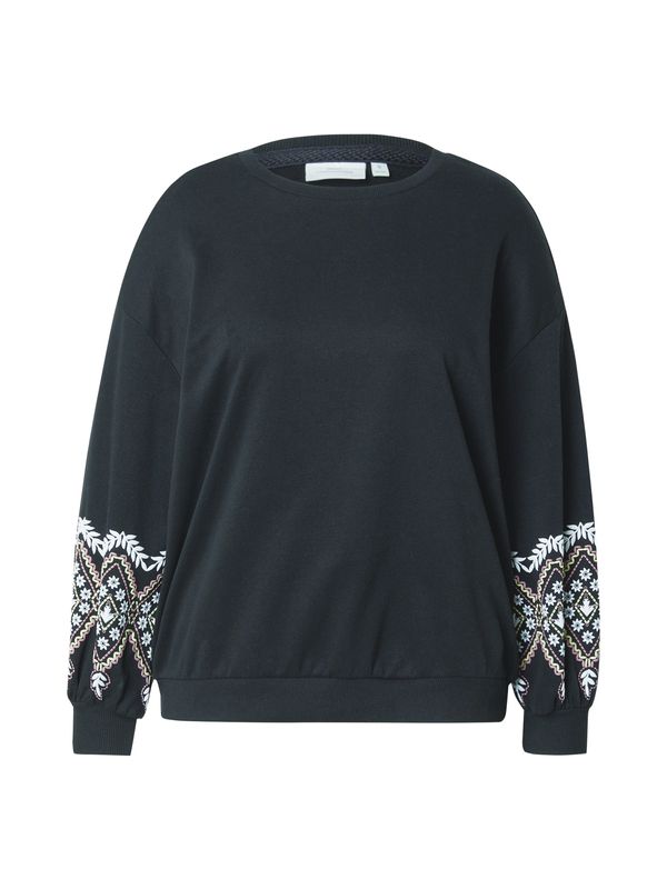 ONLY Carmakoma ONLY Carmakoma Sweater majica 'CARBROOKE'  svijetloplava / svijetlozelena / ljubičasta / crna