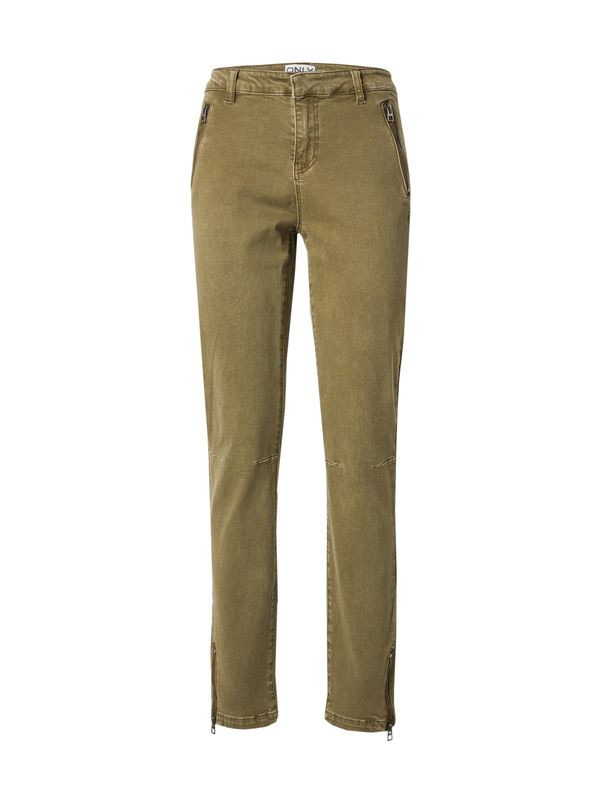 ONLY ONLY Chino hlače 'ONLMISSOURI'  maslinasta