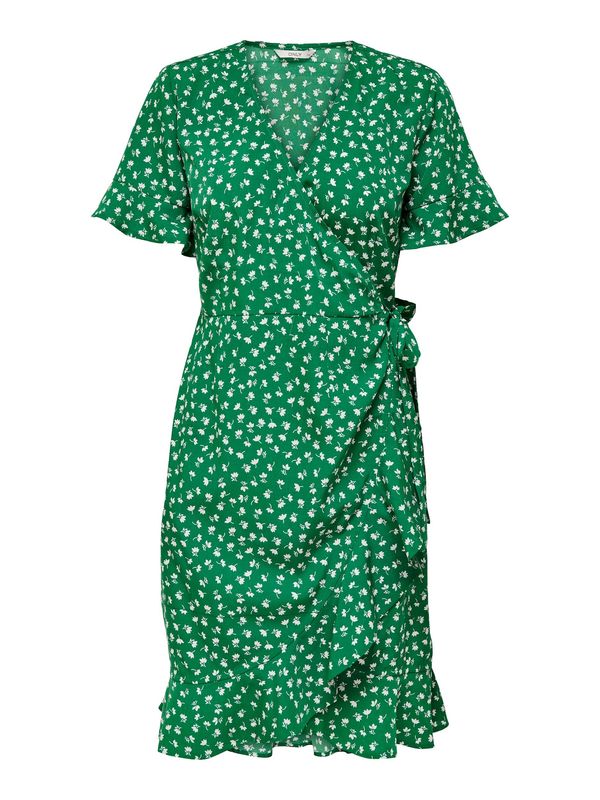 ONLY ONLY Haljina 'Olivia'  zelena / bijela