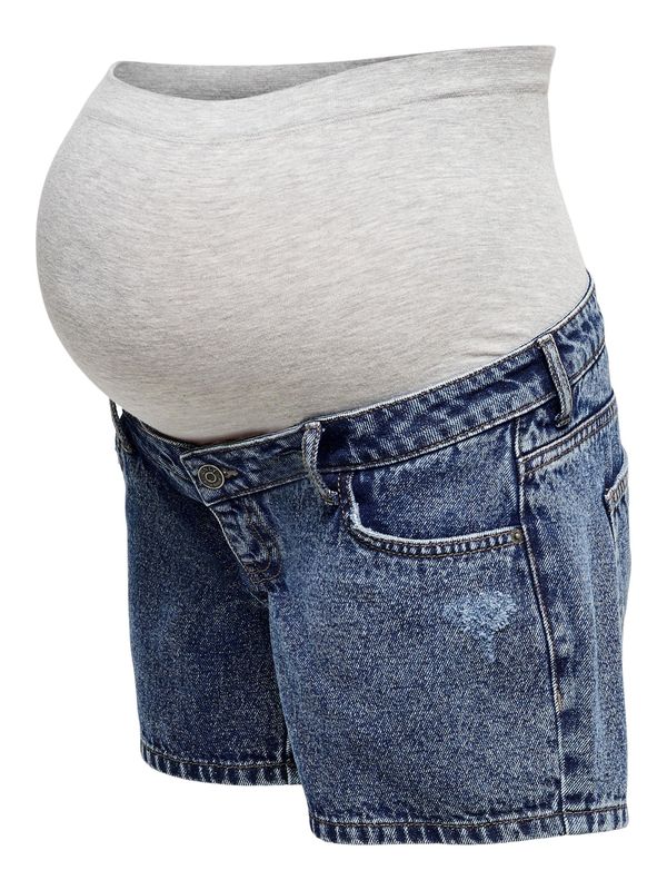 Only Maternity Only Maternity Traperice 'Jagger'  tamno plava / siva melange