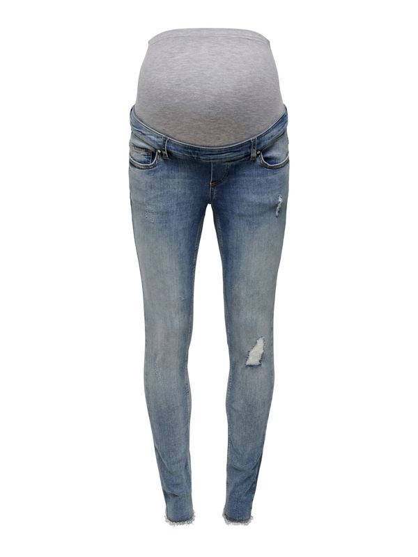Only Maternity Only Maternity Traperice 'Olmblush'  plavi traper