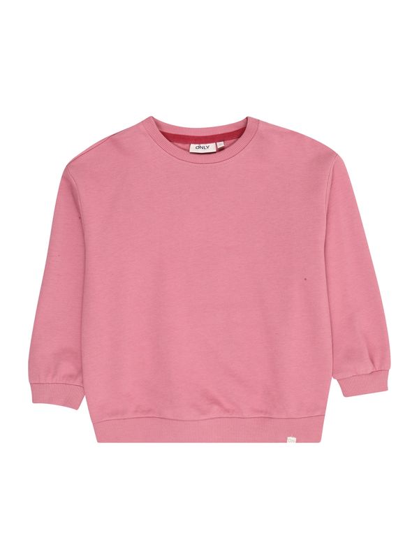 Only Mini Only Mini Sweater majica 'KMGGEORGIA'  tamno zelena / roza / burgund / bijela