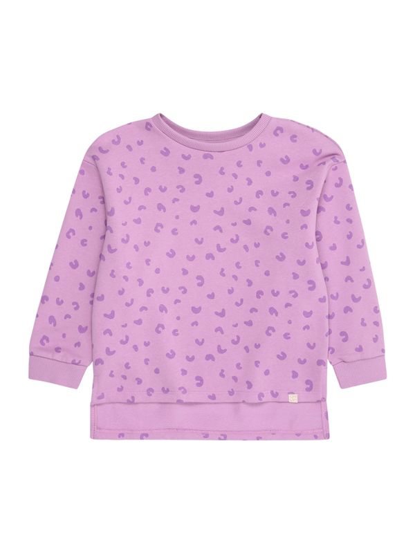 Only Mini Only Mini Sweater majica 'KMGLEVINA'  orhideja bijela / tamno ljubičasta