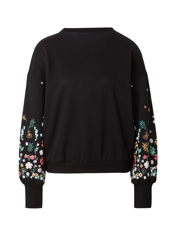 ONLY ONLY Sweater majica 'Brooke'  zlatno žuta / svijetlozelena / roza / crna