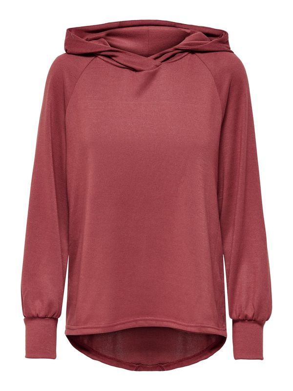 ONLY ONLY Sweater majica 'ELCOS EMMA'  krvavo crvena