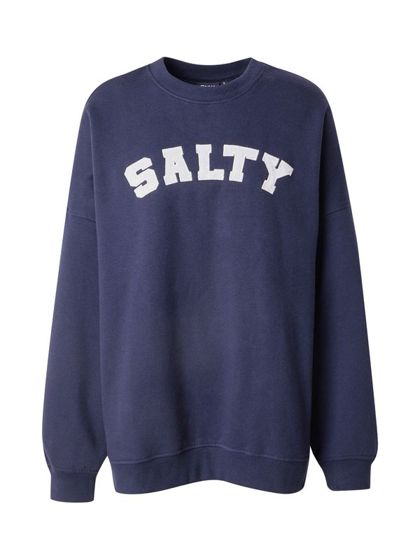 ONLY ONLY Sweater majica 'ONLKAITLYN'  noćno plava / bijela