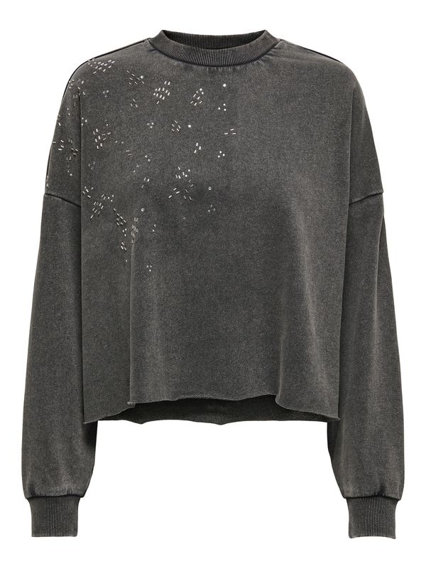 ONLY ONLY Sweater majica 'ONLPARKER'  crna