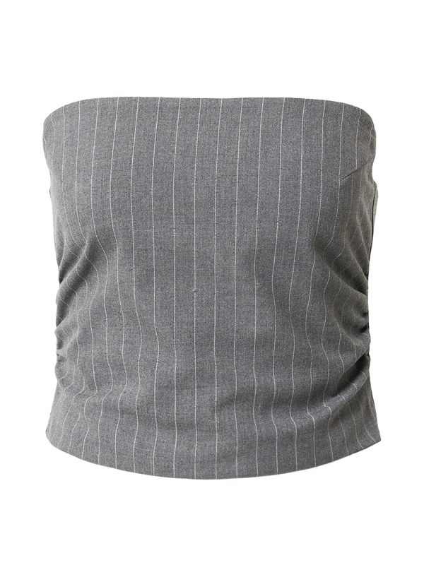 Oval Square Oval Square Top 'Independent'  tamo siva / bijela