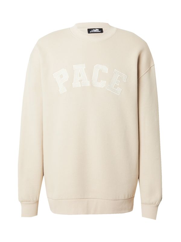 Pacemaker Pacemaker Sweater majica 'Karim'  bež / bijela