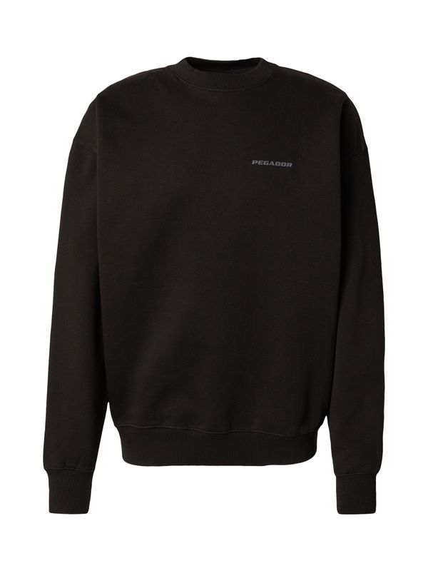 Pegador Pegador Sweater majica  siva / crna