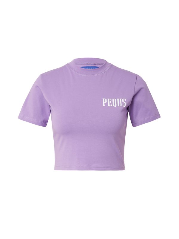 Pequs Pequs Majica  lavanda / bijela