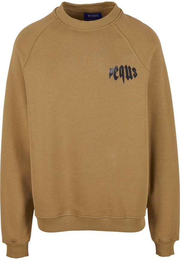 Pequs Pequs Sweater majica 'Mythic'  maslinasta / crna