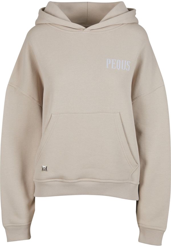 Pequs Pequs Sweater majica  smeđa / bijela