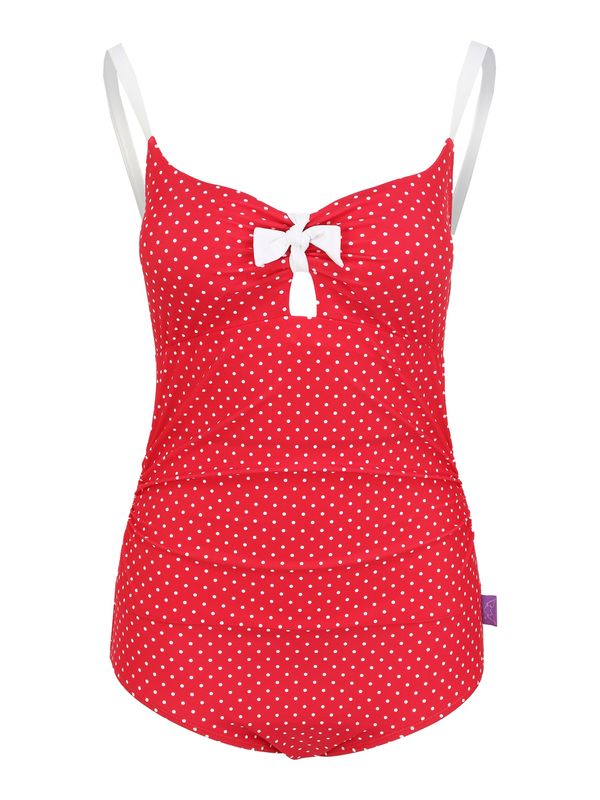 petit amour petit amour Jednodijelni kupaći kostim 'ANTONIE'  crvena / bijela